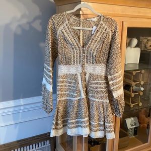 Veronica Beard NWT floral eyelit dress